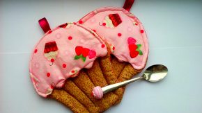 Прихватка для кухни своими руками