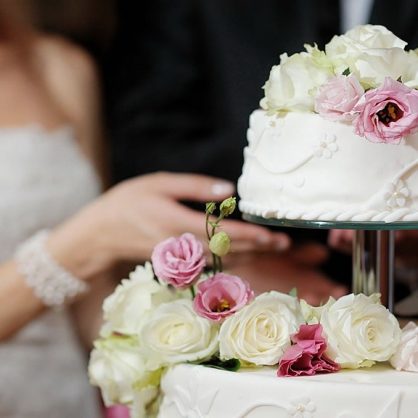 Красивые свадебные торты - фото